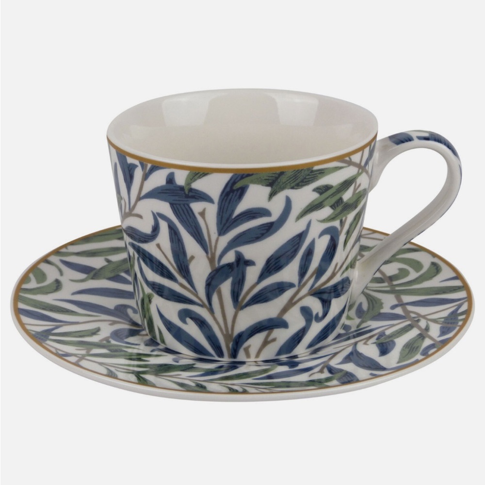 New! 🇬🇧💂✨The Leonardo Collection Willow Bough Cup & Saucer Set